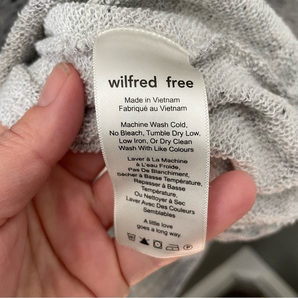 Wildred Free Aritzia Senko Oversized Dress Mock Turtleneck Gray Size XS - Picture 7 of 9